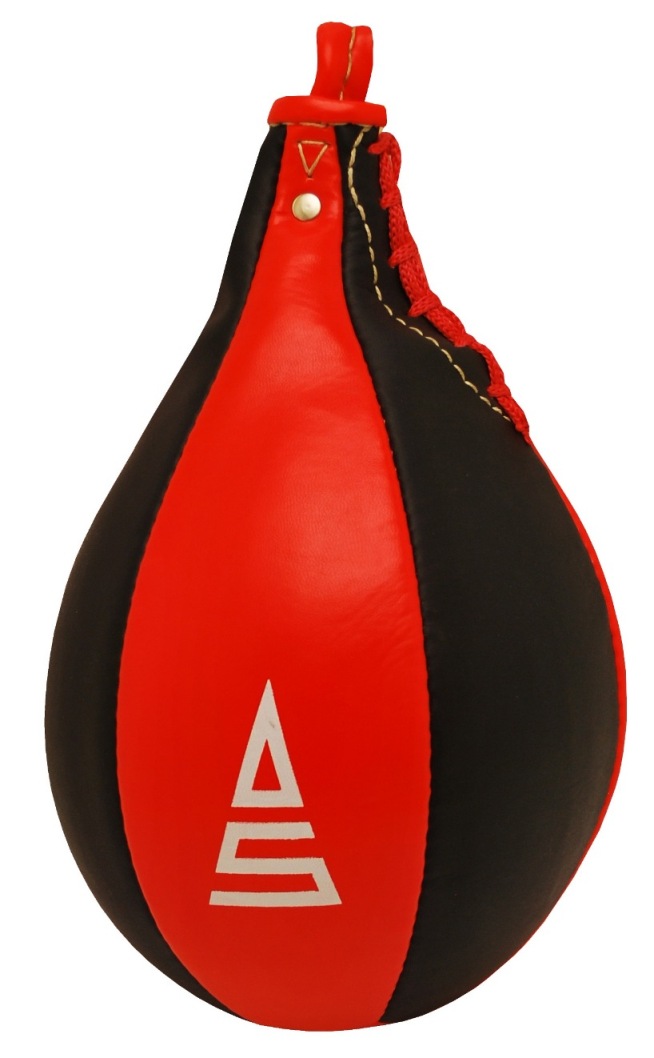 Červeno-černá boxovací hruška - SULOV PVC