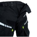 Kalhoty moto pánské FIORANO textilní černé/zelené M