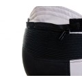 Kalhoty moto dámské MELBOURNE textilní šedé/fluo/černé M