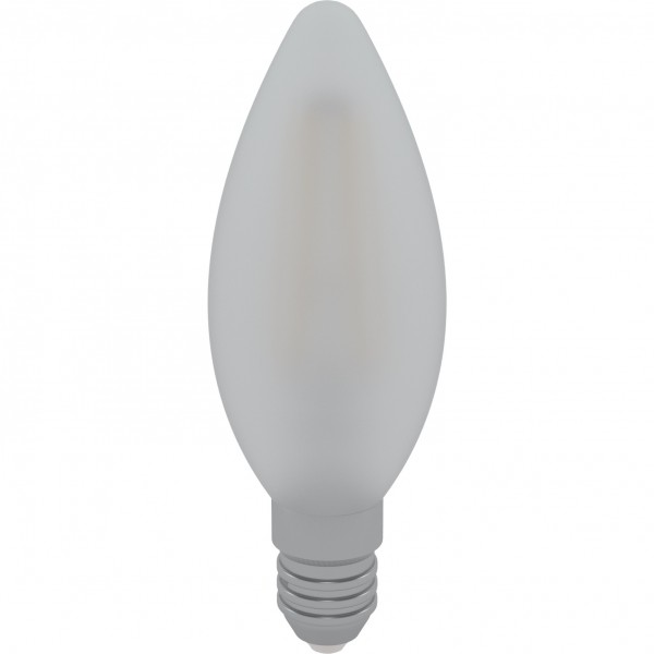 LED žárovka svíčka MAT E14 4W 420lm 3000K