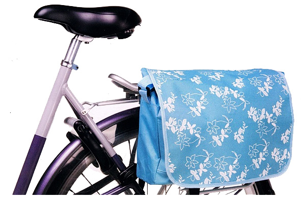 Taška na kolo BICYCLE GEAR - světle modrá