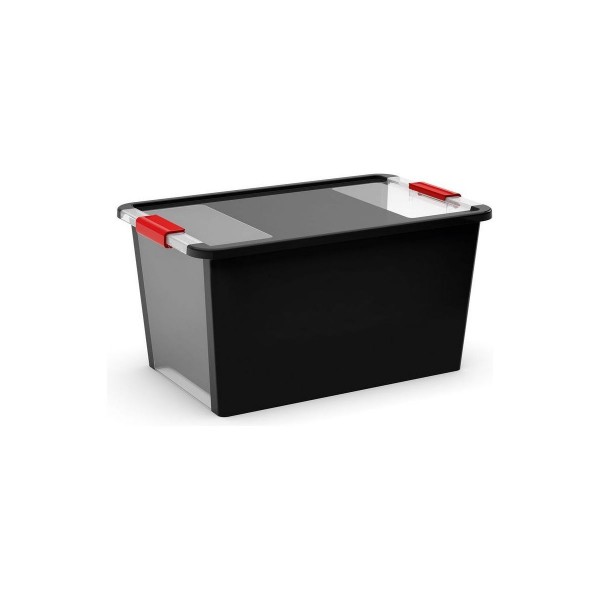 Úložný Bi box L 40 litrů kombinace průhledná černá