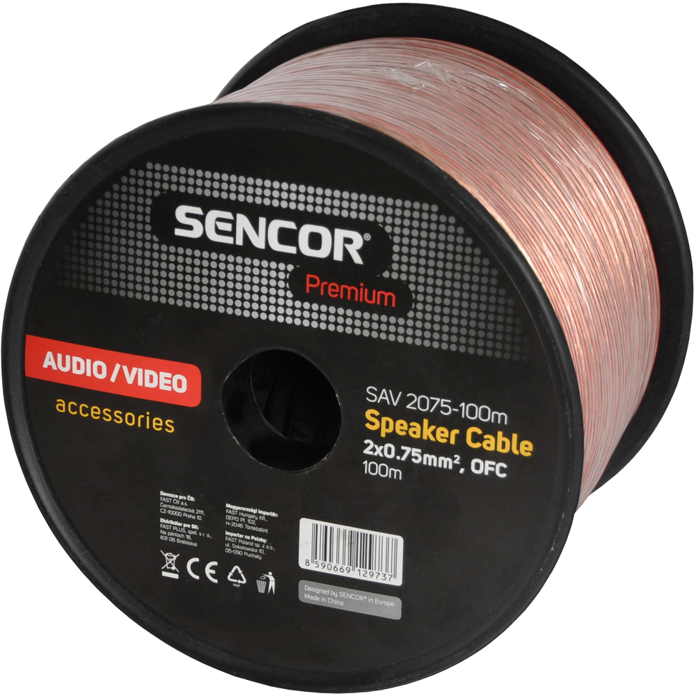 Reproduktorový kabel SENCOR SAV 2075-100m