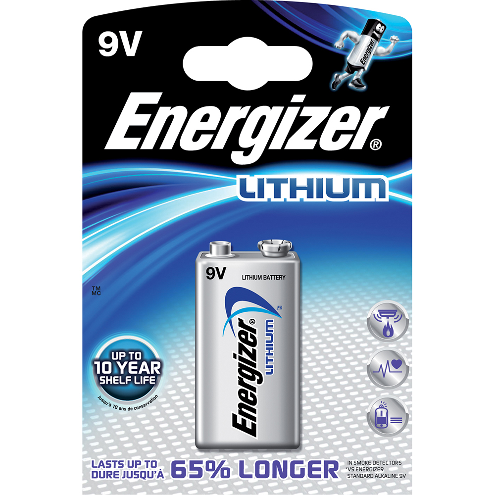 Energizer - ENERGIZER BAT ULTIMATE LITH LA522 1x9V