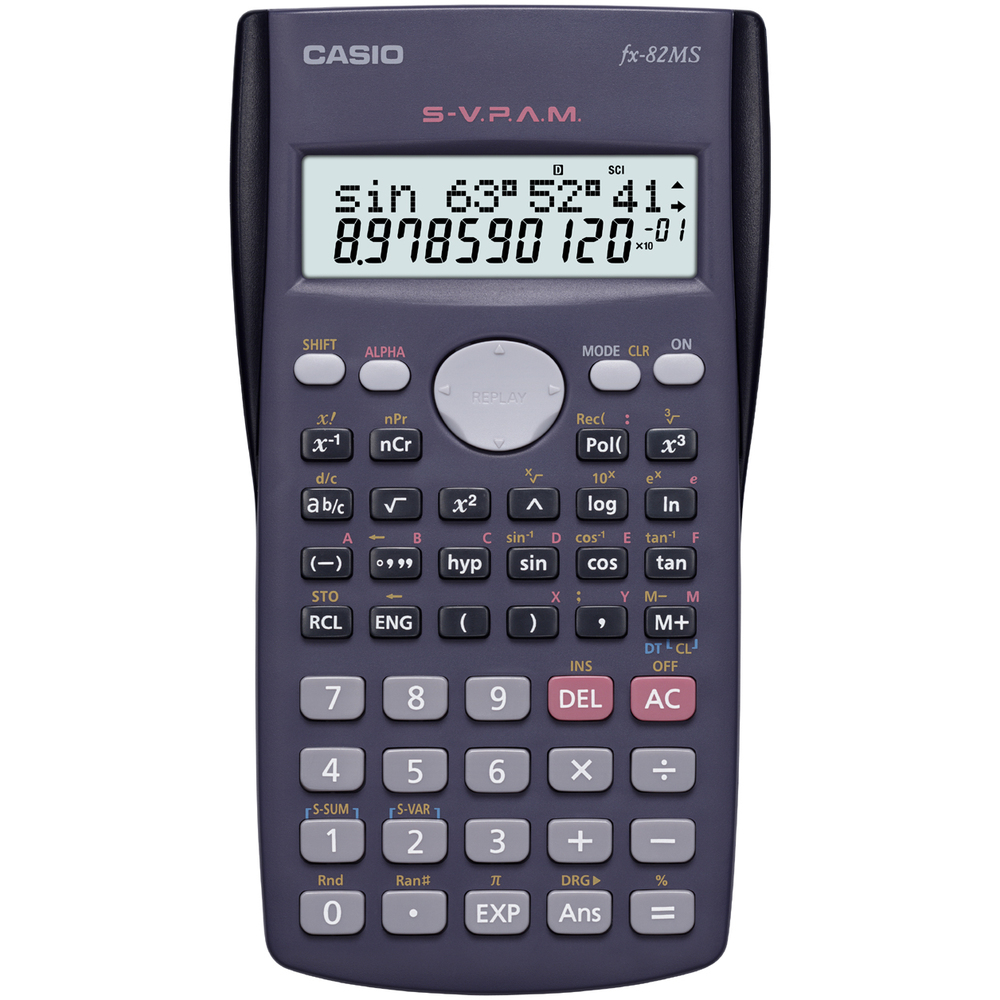 Kalkulačka, CASIO FX 82 MS