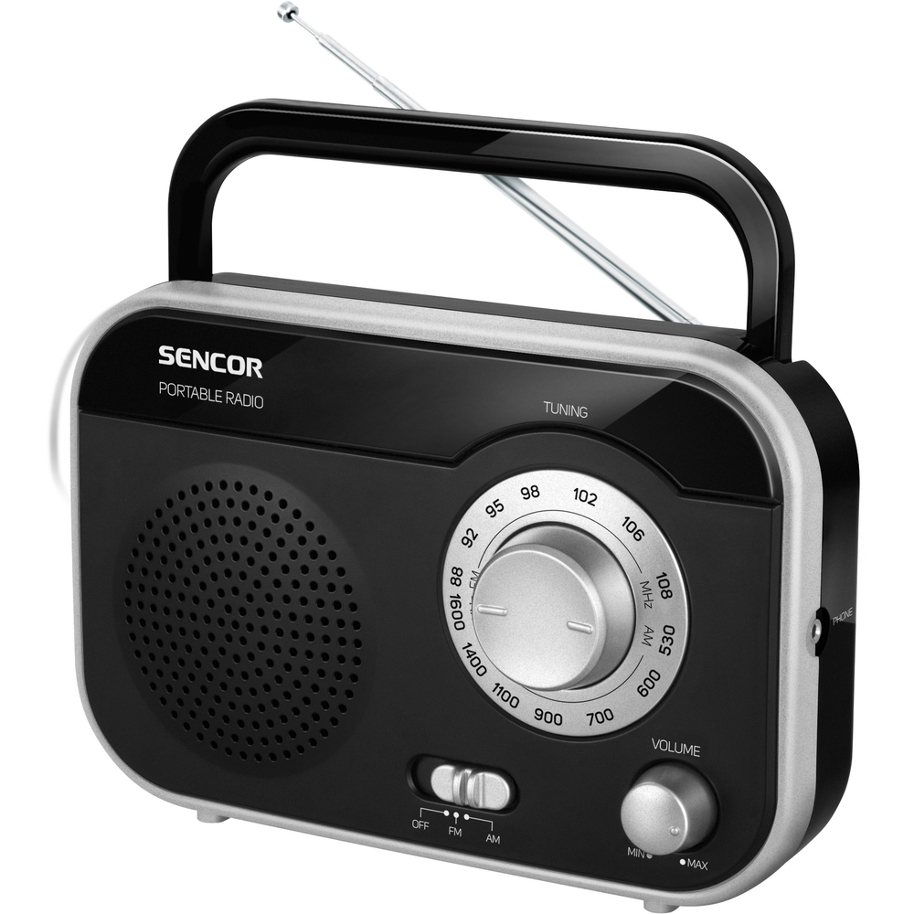 Přenosný radiopřijímač SENCOR SRD 210 BS