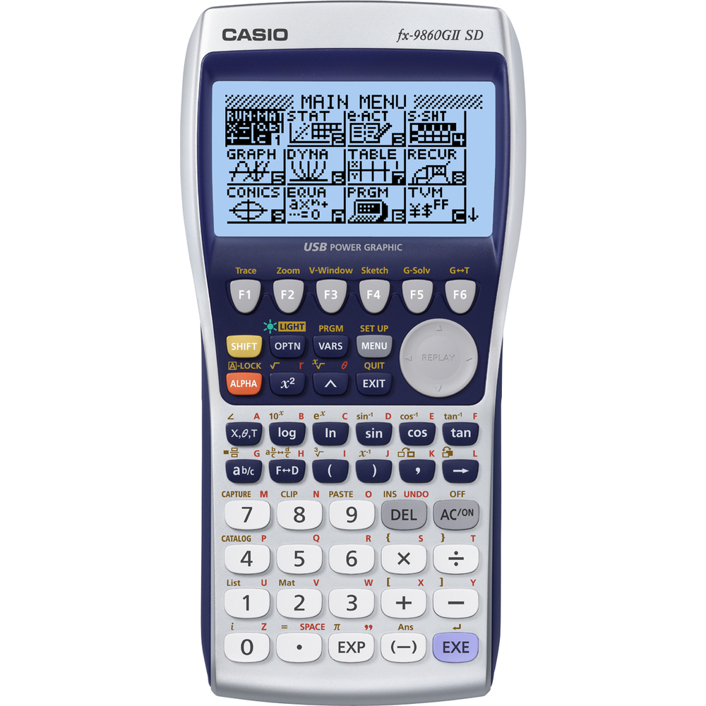 Kalkulačka CASIO FX 9860G II SD (b)