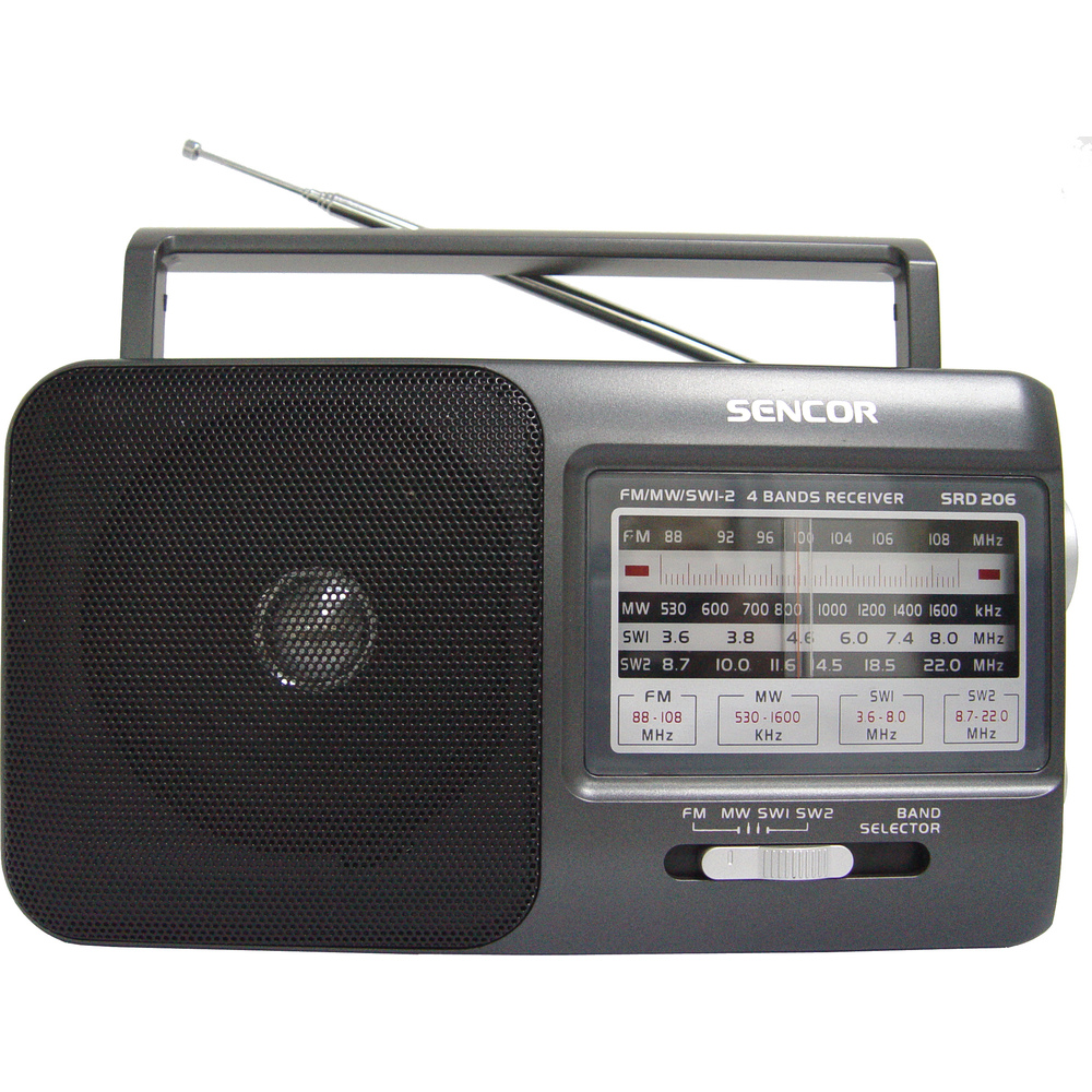 Přenosný radiopřijímač SENCOR SRD 206