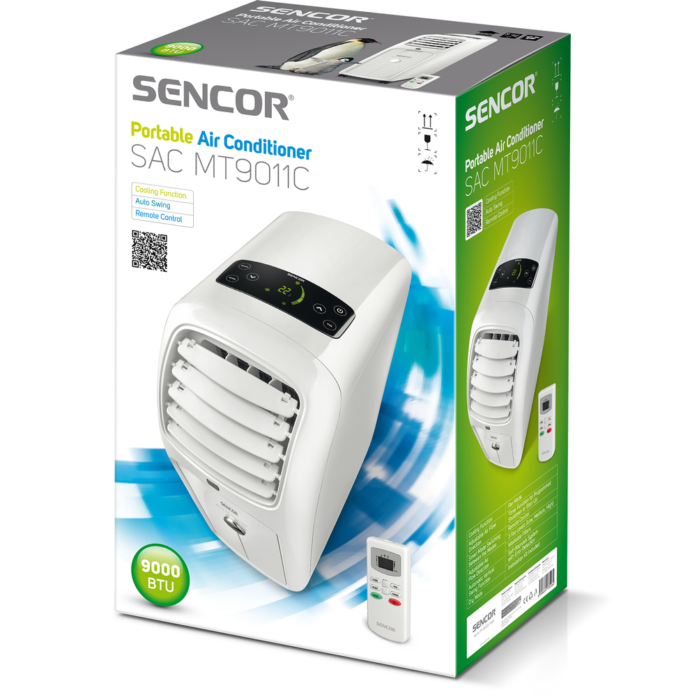 Mobilní klimatizace 9000 Btu/h, Sencor SAC MT9011C