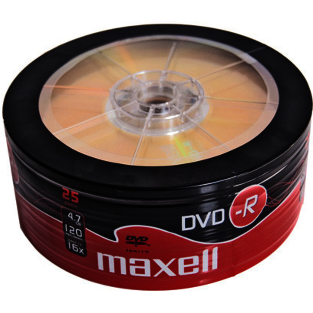 DVD-R - MAXELL, 4,7GB 16x 25SH 275731