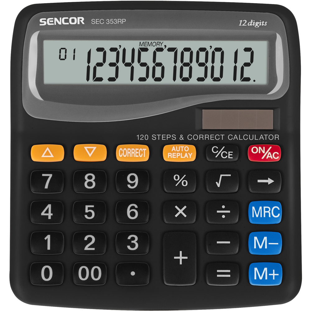 Stolní kalkulátor SEC 353RP SENCOR