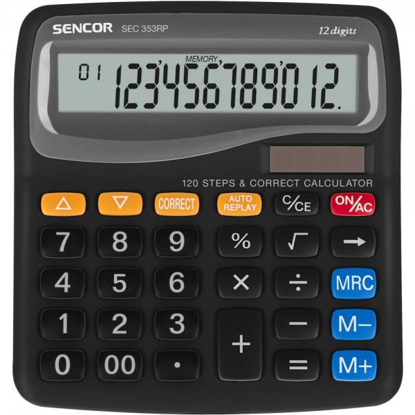 Stolní kalkulátor SEC 353RP SENCOR