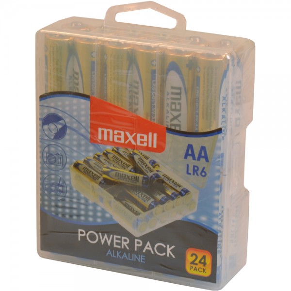 Sada baterií - MAXELL, LR6 24 BP POWER PACK
