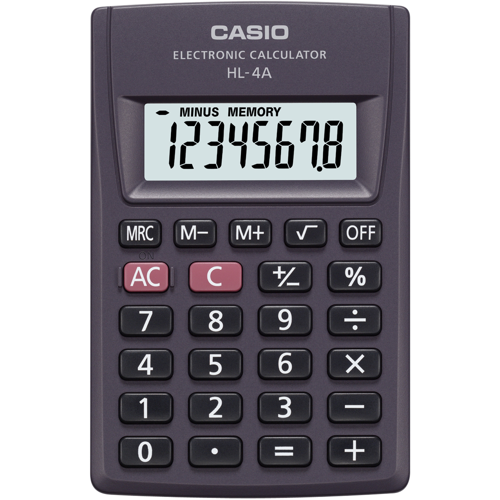 Kalkulačka, CASIO HL 4 A