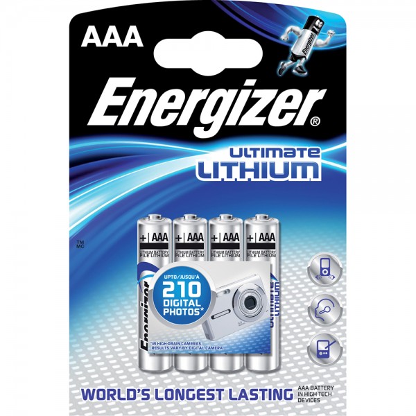 Baterie - ENERGIZER, ULTIMATE LITH FR03/4