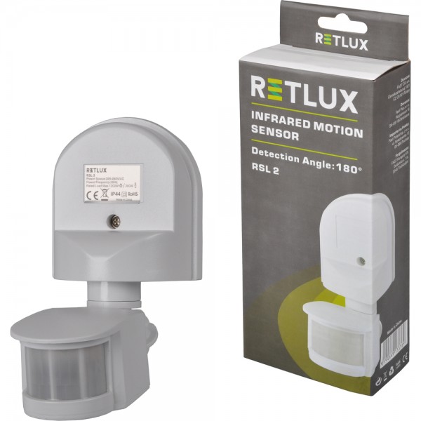 RSL 2 PIR senzor nástěnný RETLUX