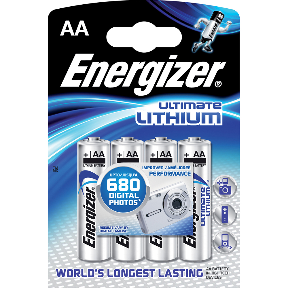 Baterie - ENERGIZER, ULTIMATE LITH FR6/4