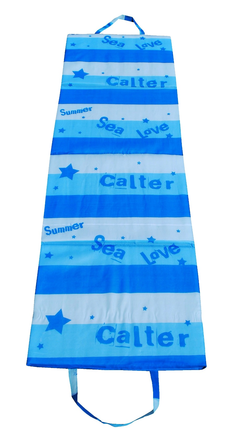 Plážová podložka - lehátko CALTER, modrá