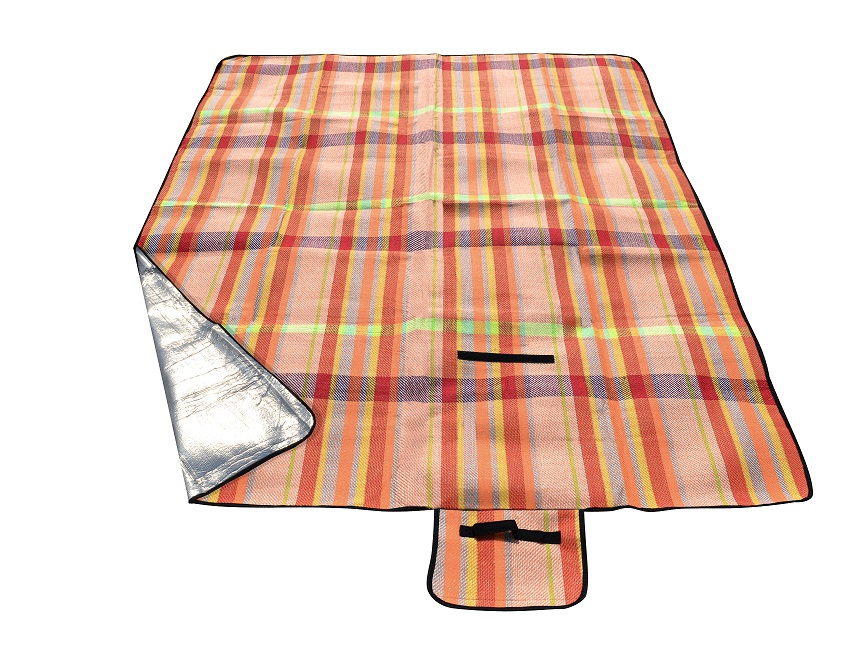 Pikniková deka CALTER ONE, 150x130 cm, barevný proužek