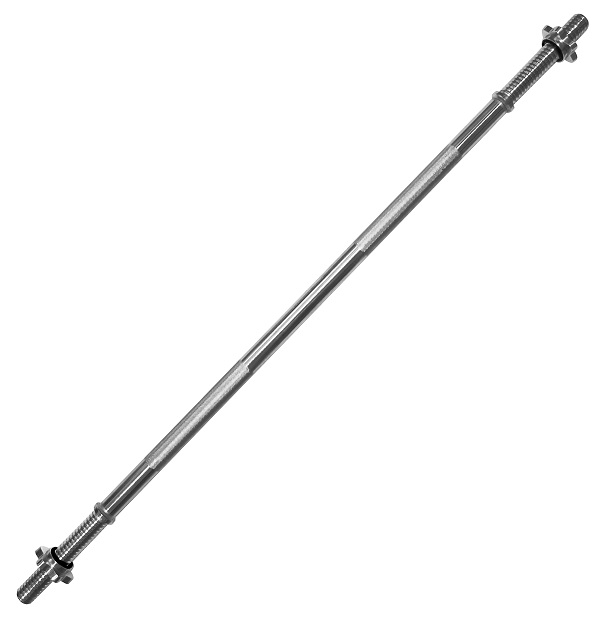 Vzpěračská tyč LIFEFIT rovná 120cm / 30mm 2 ks matice