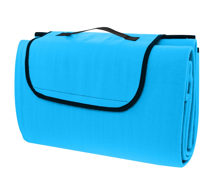 Pikniková deka CALTER STADY, 170x150 cm, modrá