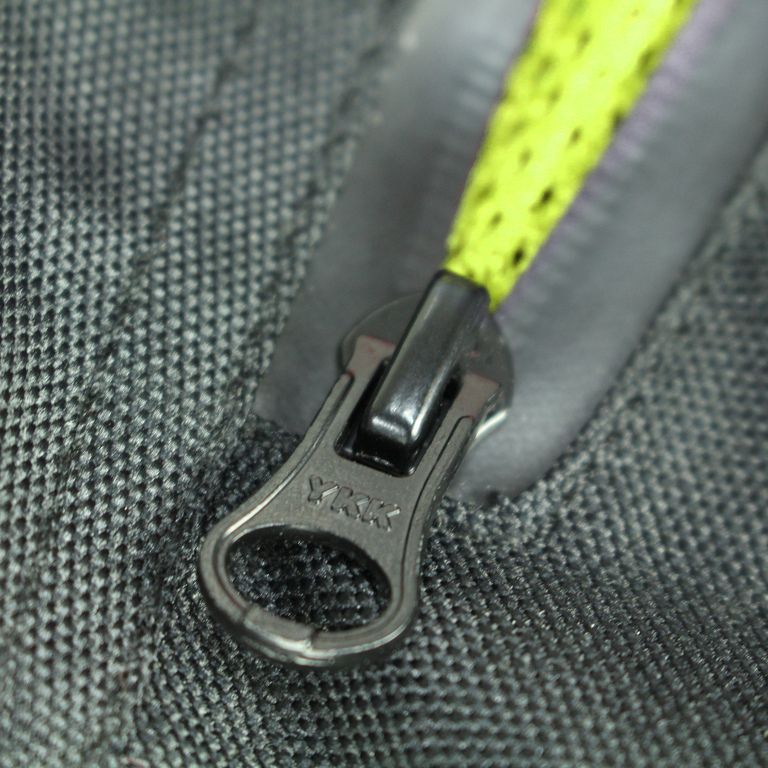 Kalhoty moto dámské FIORANO textilní šedé / bílé L