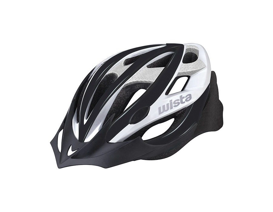 Cyklistická přilba WISTA HardShell černá/bílá S/M (55-58cm)