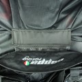 Kalhoty moto dámské FIORANO textilní černé/zelené S