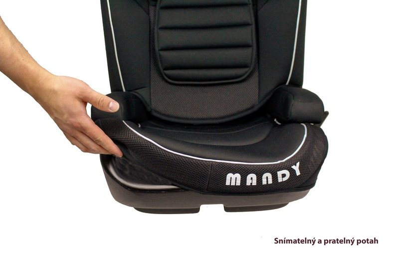 Maxma MANDY 2022 černá, věk 3–12 let, 15-36 kg