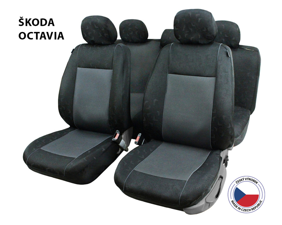 Autopotahy Perfect-Fit SP Škoda Octavia antracit