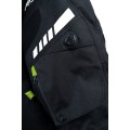 Kalhoty moto pánské FIORANO textilní černé/zelené 2XL