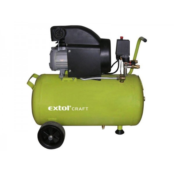 Olejový kompresor 1500 W / 50 litrů EXTOL CRAFT, 418210