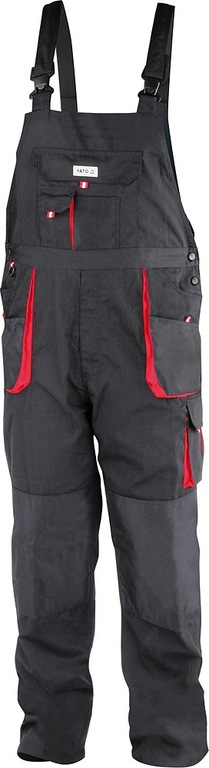 Pracovní laclové kalhoty velikost L, YATO 8032