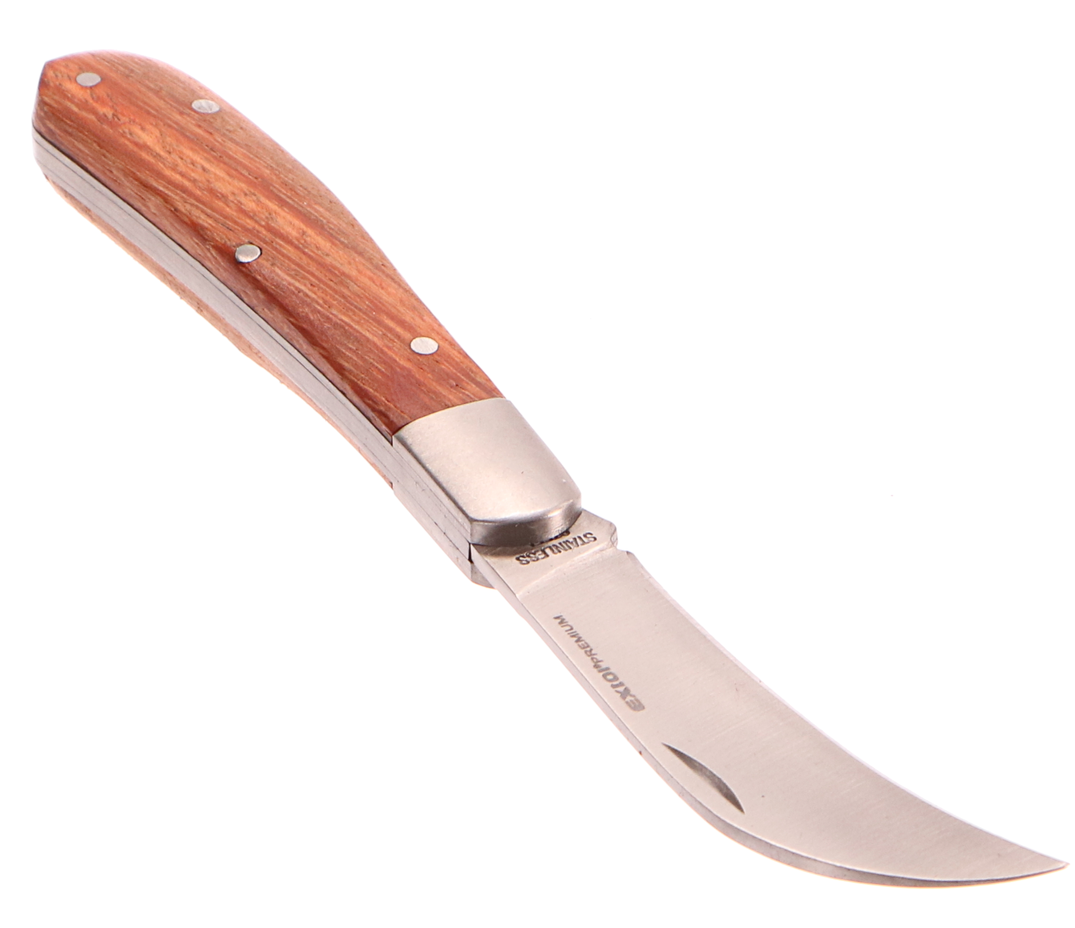Nůž štěpařský zavírací nerez 170/100mm délka otevřeného nože 170mm EXTOL PREMIUM