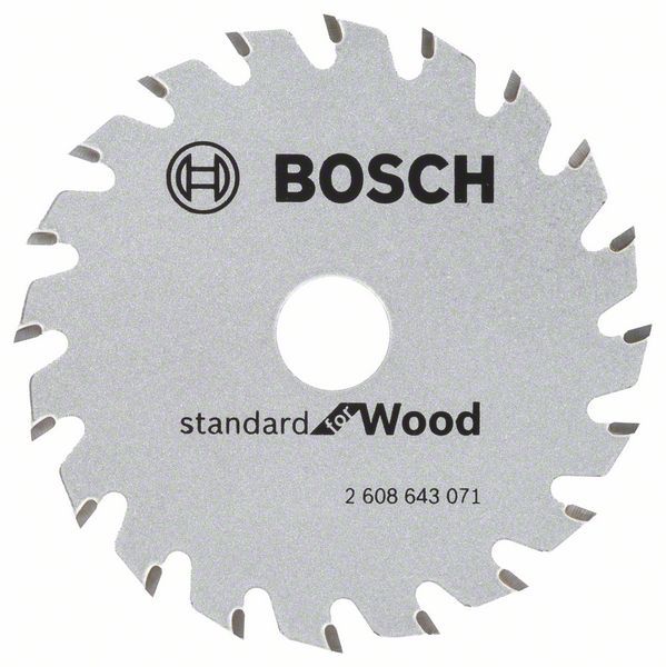 Pilový kotouč Standard for Wood 85x15x1,1/0.7mm 20z pro GKS 10.8 V-LI - 3165140754279 BOSCH