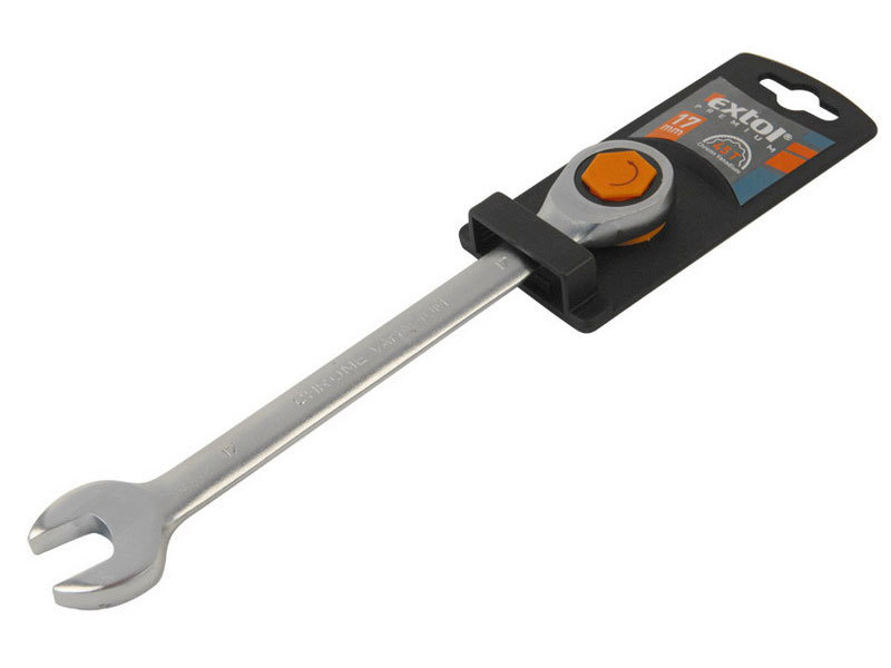 Ráčnový klíč očkoplochý EXTOL PREMIUM 24 mm