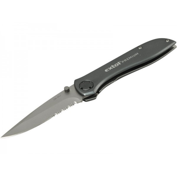 Nůž zavírací, nerez, 205/115mm, délka otevřeného nože 205mm, EXTOL PREMIUM