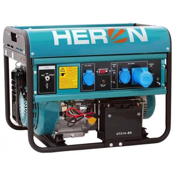 Elektrocentrála benzínová 7,0 kW, HERON, EGM 68 AVR-1E, 8896121