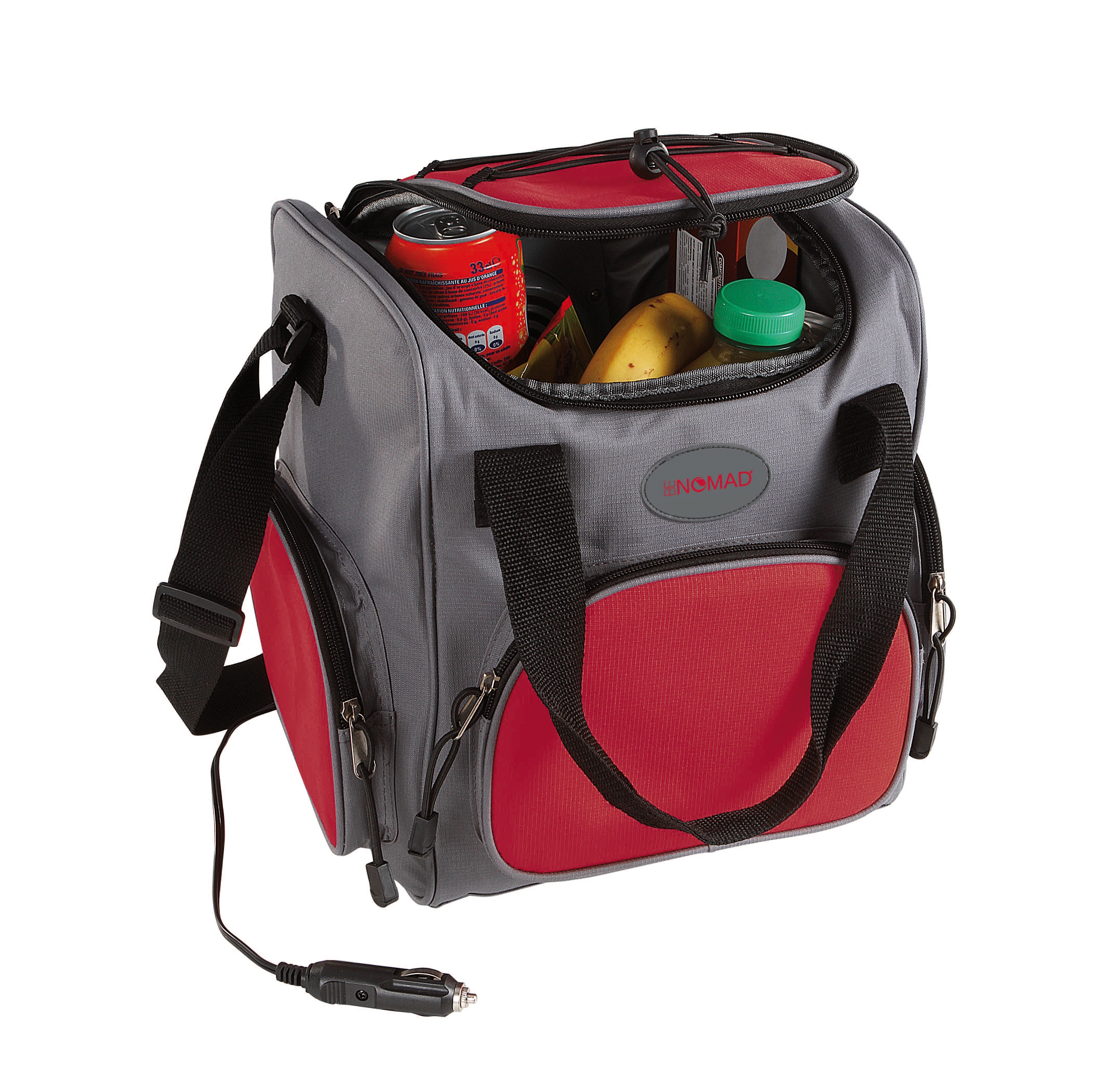 Chladící taška BeNomad FR8R, šedočervená
