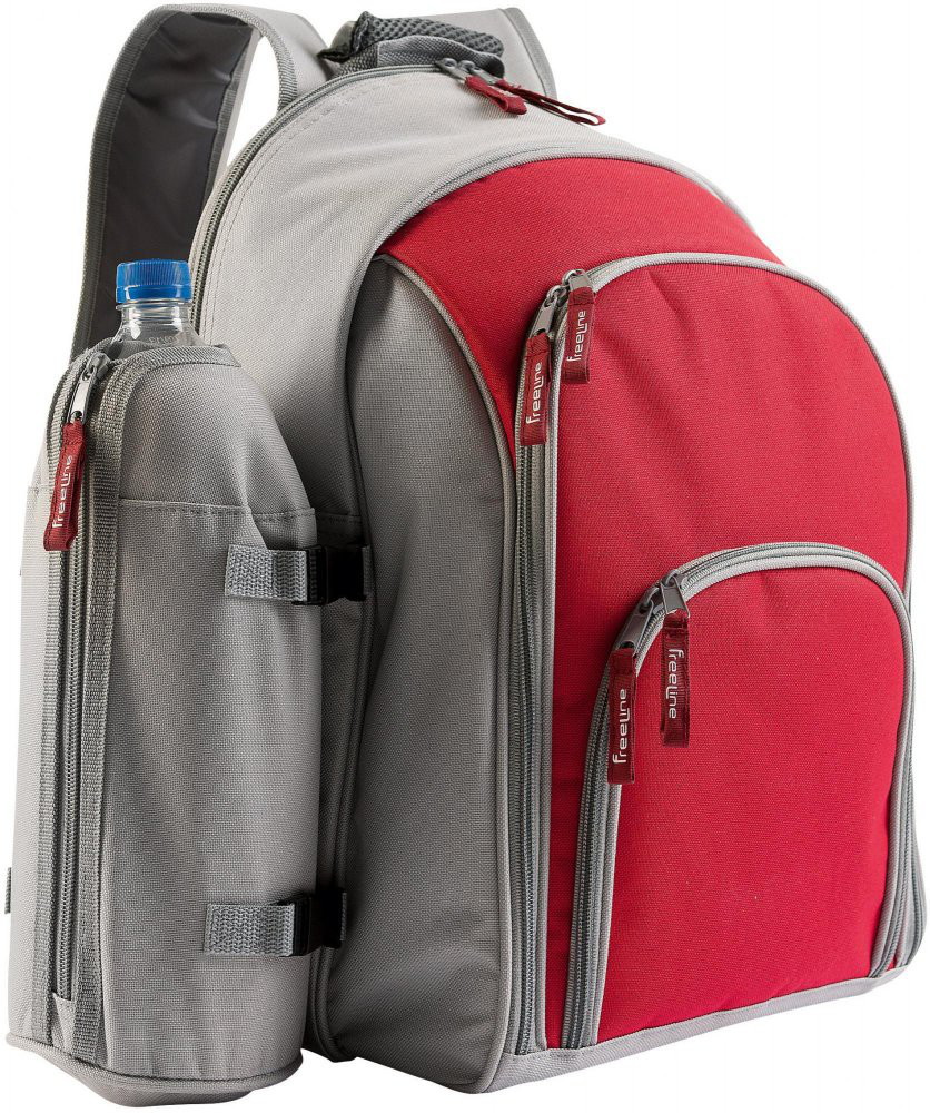 Piknikový batoh BeNomad SE970R, červeno-šedý