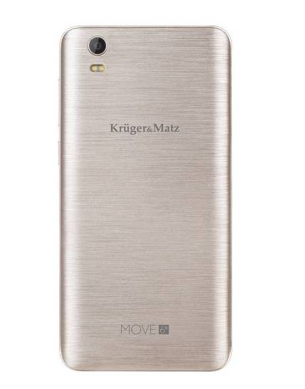 Kruger and Matz MOVE 6 KM0443G mobilní telefon DUAL sim zlatý.