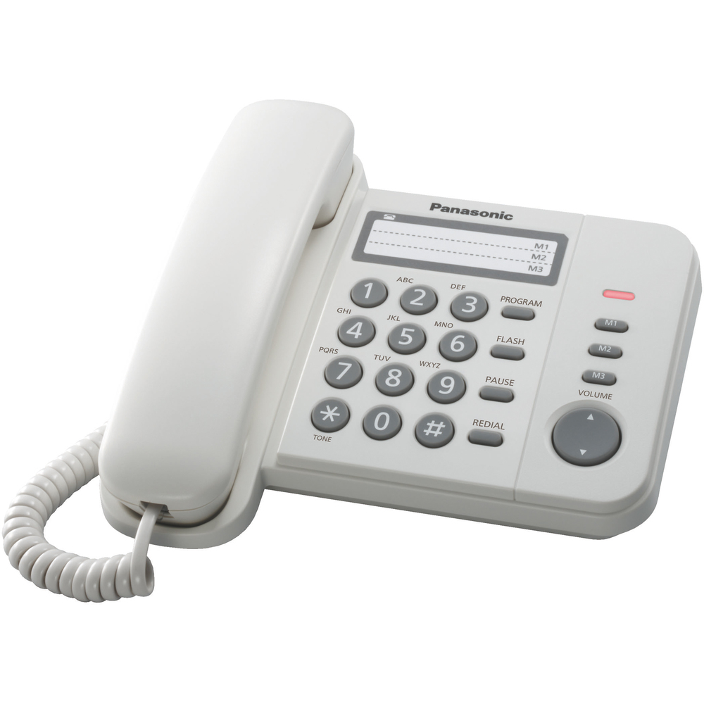 Stolní telefon PANASONIC KX TS520FXW