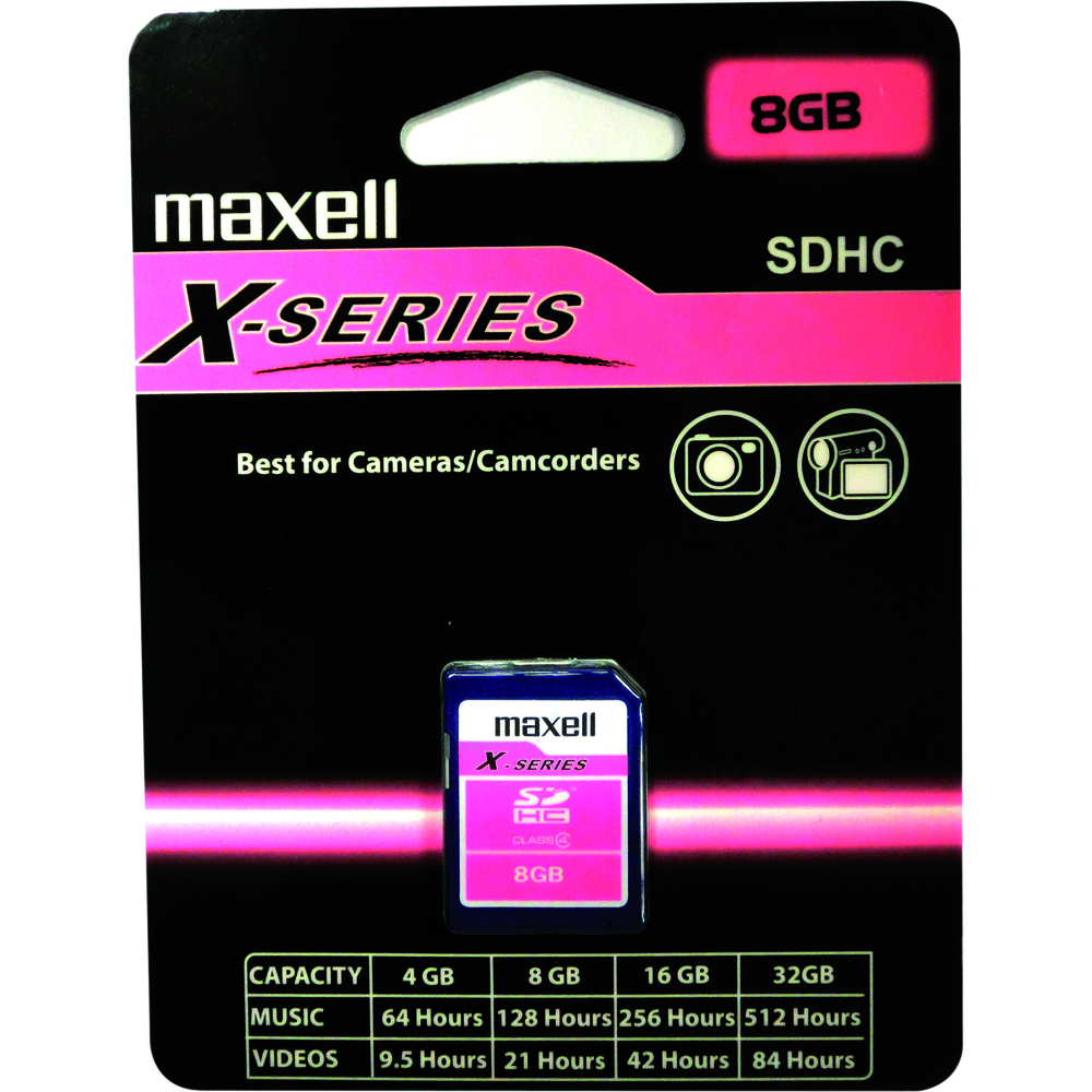 Paměťová karta SDHC 8 GB - MAXELL