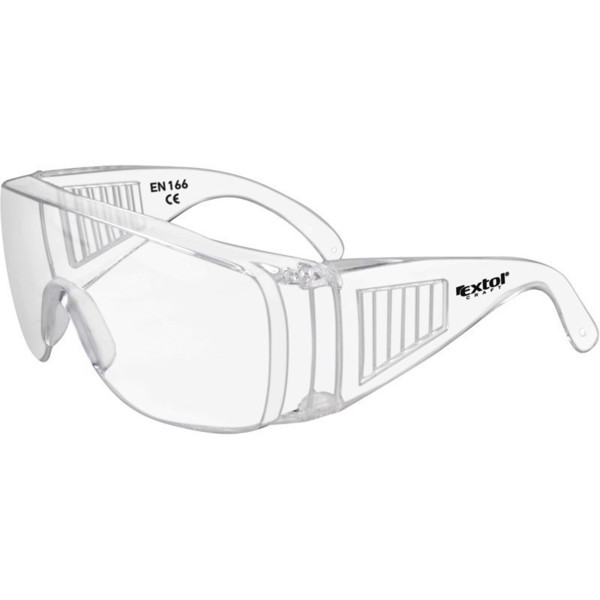 Brýle ochranné polykarbonát čiré panoramatický zorník třídy F EXTOL CRAFT