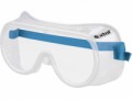 Brýle ochranné přímo větrané čirý polykarbonátový plochý zorník třídy F EXTOL CRAFT