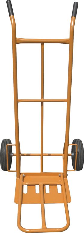 Rudl - přepravní ruční vozík, do 250kg, 400x300mm, oranžový, GEKO