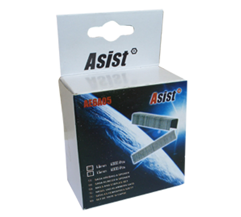 Sponky a hřebíky do sponkovačky - ASIST, AE6S12