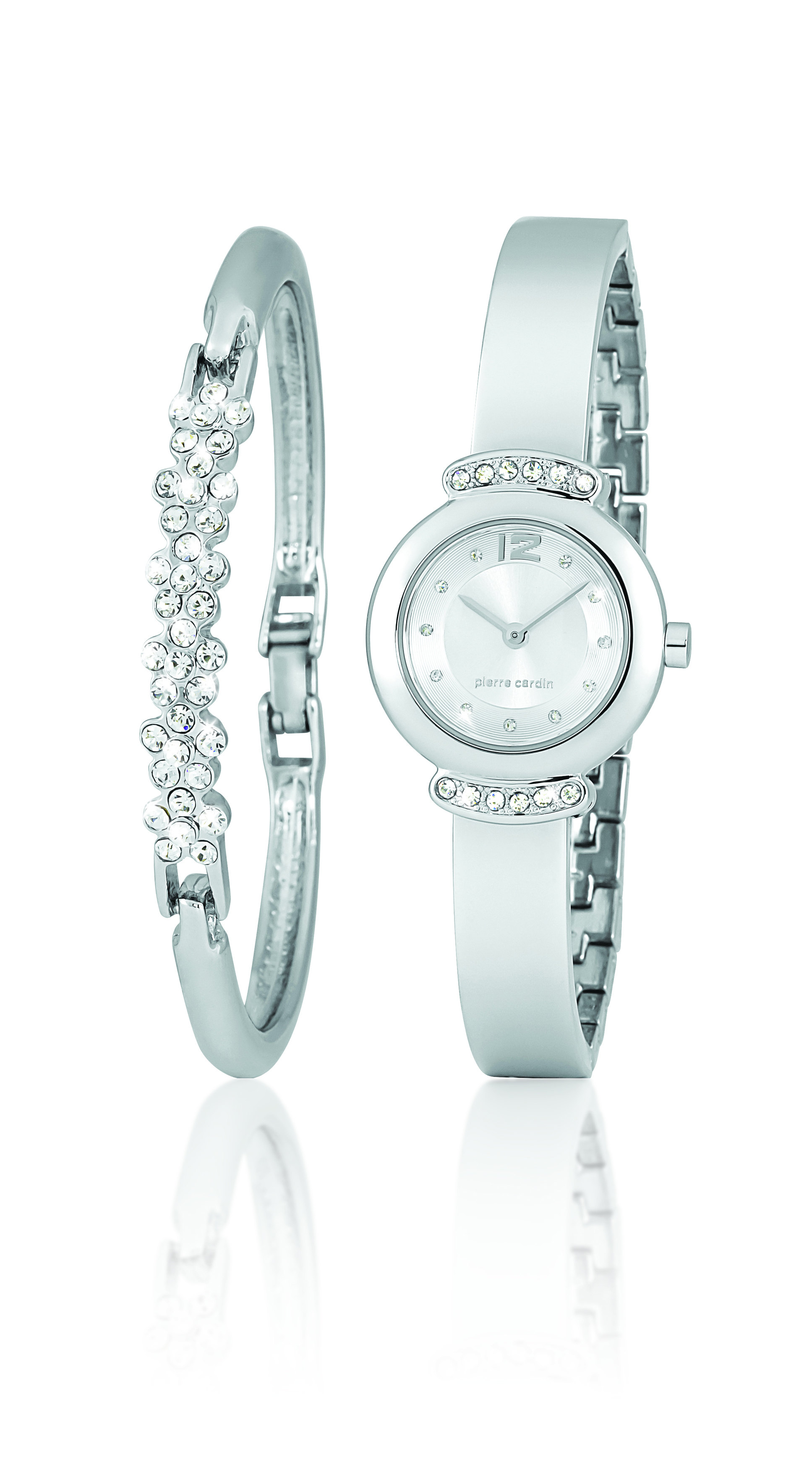 Pierre Cardin dámská sada - hodinky a náramek