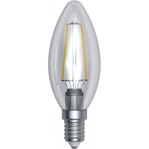 LED žárovka retro svíčka E14 4W