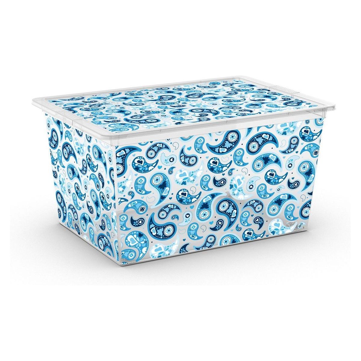 Úložný box 55 x 30,5 x 38,5 cm KIS C Box Style XL, Paisley